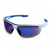 Oculos De Ciclismo Bike Modelo Neon Esporte Mtb Azul espelhado