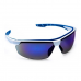 Oculos De Ciclismo Bike Modelo Neon Esporte Mtb Azul espelhado