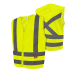 Colete Seguran&ccedil;a Refletivo Com Ziper Steelflex Fluorescente