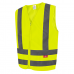 Colete Seguran&ccedil;a Refletivo Com Ziper Steelflex Fluorescente