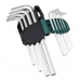 Jogo Chave Hexagonal Allen Longa 9 Pc 1,5 A 10mm SATA st09107asj