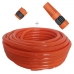Kit Mangueira Siliconada Laranja 50m Esguicho e Engate rosqueavel Tramontina