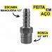 Espig&atilde;o Fixo Macho Pneum&aacute;tico 1/4